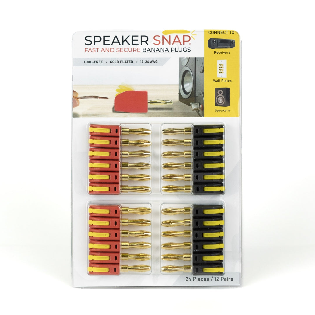 Speaker Snap SSBP24 Banana Plugs 24 Stück